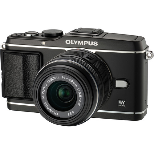 Olympus E-P3 PEN Digital Camera with 14-42mm Lens V204031BU000