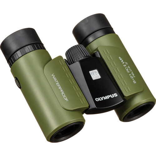 Olympus 8x21 RC II WP Binocular - Green V501013EU000 B&H Photo