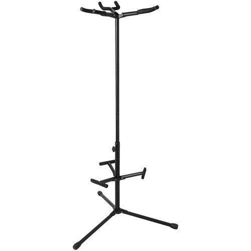 On-Stage GS7355 Hang-It Triple Guitar Stand,Black