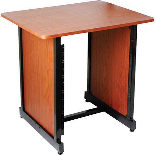 On-Stage WSR7500RB Rack Cabinet (Rosewood with Black Steel)