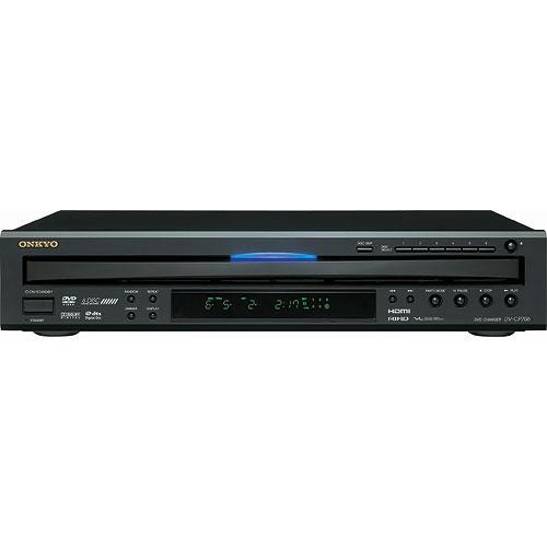 Onkyo DVCP706B 6Disc Carousel DVD Player (Black) DVCP706B B&H