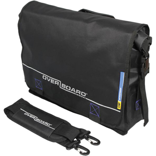 OverBoard RollTop Waterproof Messenger Bag OB1092BLK B&H Photo