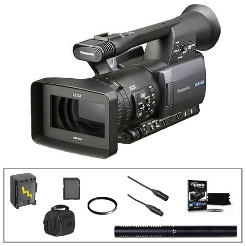 Panasonic AGHMC150 AVCCAM Camcorder with Basic Accessory Kit