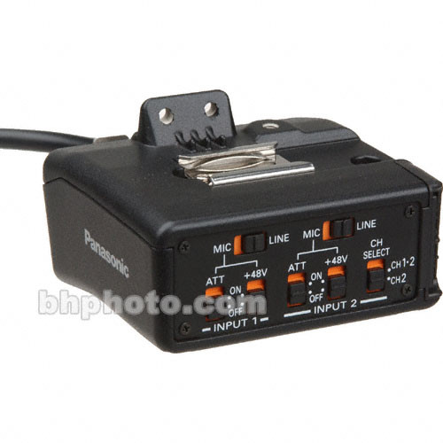 Panasonic AGMYA30G XLR Microphone Adapter and Mount AGMYA30G