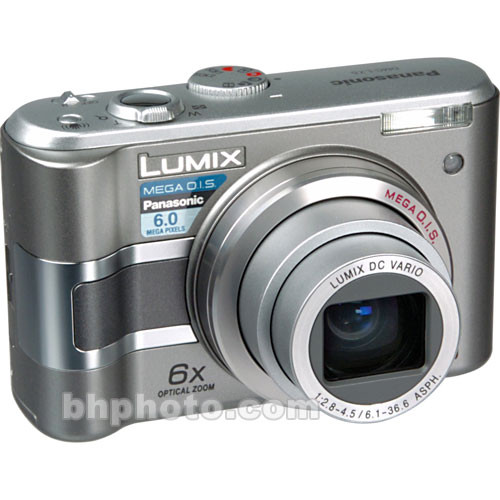 Panasonic Lumix DMC-LZ5 Digital Camera (Charcoal Grey) DMCLZ5SE