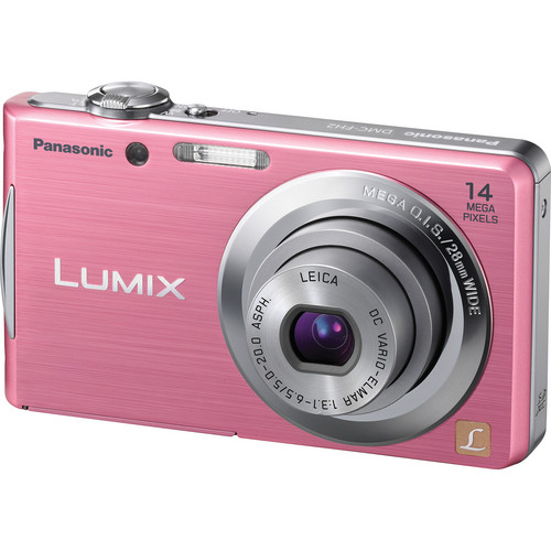 Panasonic Lumix DMC-FH2 Digital Camera (Pink) DMC-FH2P B&H Photo