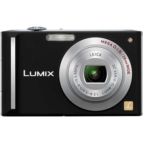 Panasonic LUMIX DMC-FX55 Digital Camera (Black) DMC-FX55K B&H