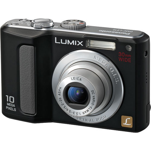 Panasonic Lumix DMC-LZ10 Digital Camera (Black) DMC-LZ10K B&H