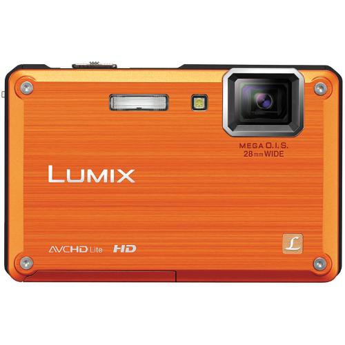 Panasonic Lumix DMC-TS1 Digital Camera (Orange) DMC-TS1D B&H