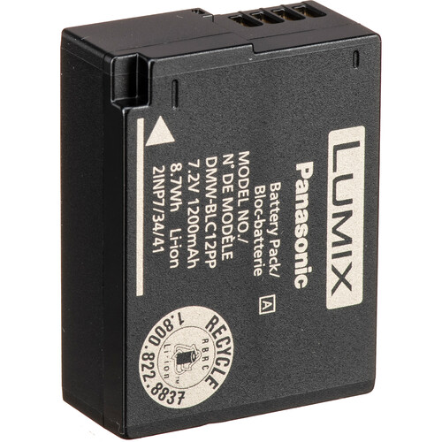 Panasonic DMW-BLC12 Rechargeable Lithium