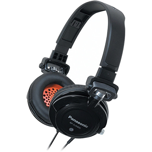 Panasonic RP-DJS-400 DJ Street Style Headphones RP-DJS400-K B&H