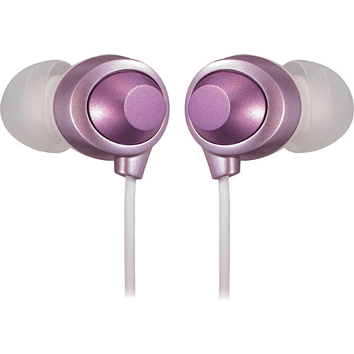Hot pink earphones - Panasonic RP HJE290-W Overview