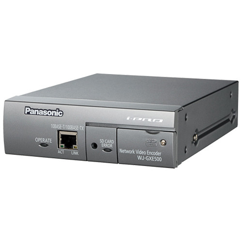 Panasonic I-pro Wj-gxe500 Video Server/encoder - Network [rj-45] - 30 Fps - Pal
