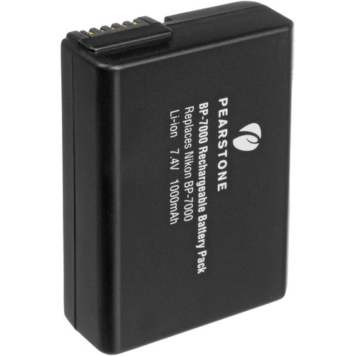 Pearstone BP-7000 Lithium-Ion Battery for Nikon P7000 (7.4V 1000mAh)