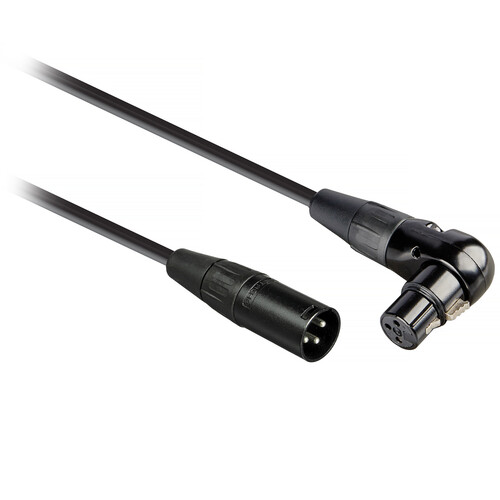 Pearstone PM Series XLR Male to Angled XLR Female Professional Microphone Cable (20')