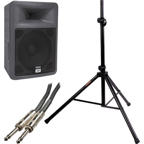 Peavey PR15 15" 2Way Portable PA Speaker Kit with Stand B&H