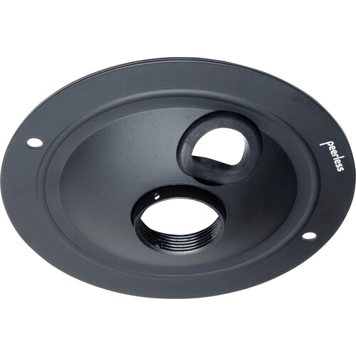 Peerless-AV Round Ceiling Plate - Blk