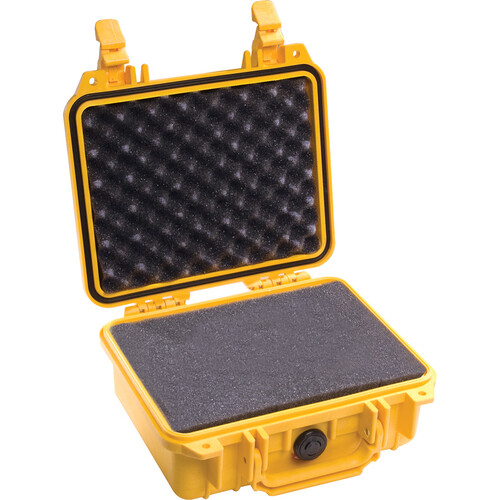 Pelican 1200 Case with Foam (Yellow) 1200 000 240