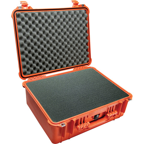 Pelican 1550 Case with Foam (Orange) 1550-000-150 B&H Photo Video