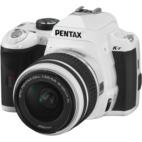 Pentax Kr Digital SLR Camera with 1855mm Zoom Lens (White)