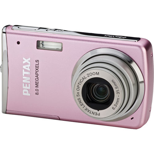 Pentax Optio M50 Digital Camera (Pink) 17116 B&H Photo Video