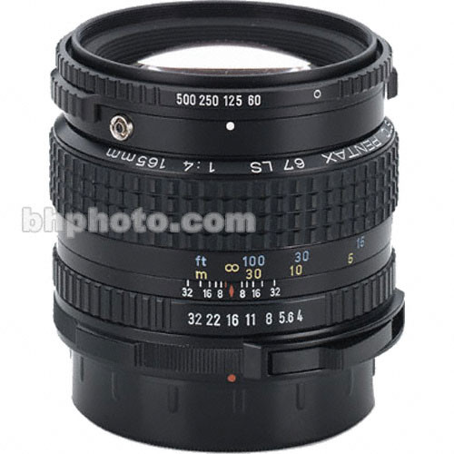 Pentax Telephoto 165mm f/4 Leaf Shutter Lens for Pentax 67 29301