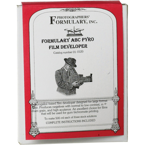 Photographers' Formulary ABC Pyro Developer for Black & White Film - Makes 5 Liters