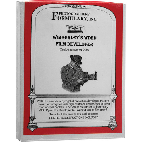 Photographers' Formulary Wimberley's WD2D Pyro-Metol Developer for Black & White Film