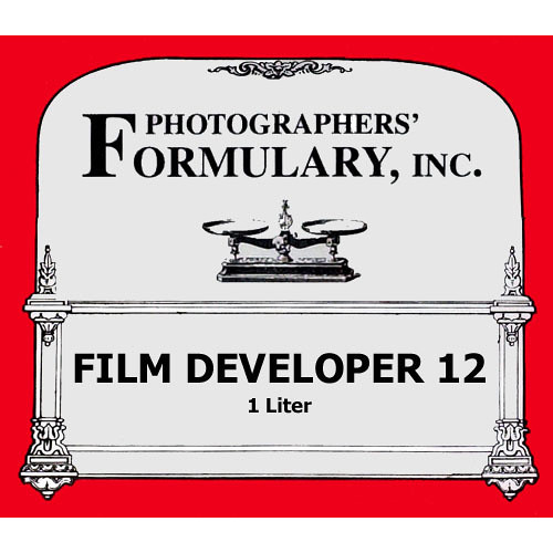 Photographers' Formulary #12 Developer for Black & White Film - Makes 1 Liter