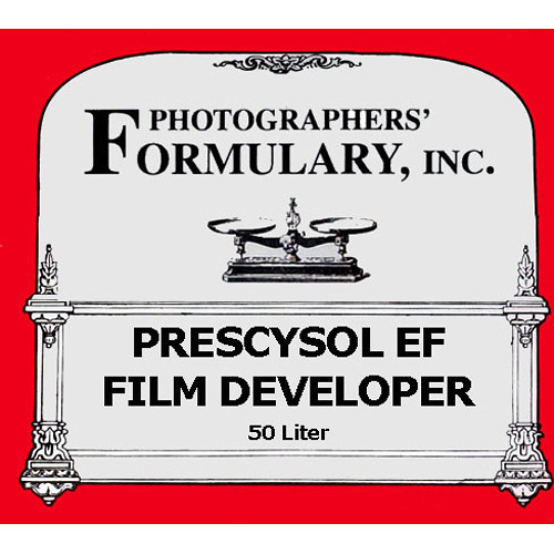 Photographers' Formulary Prescysol EF Film Developer - Makes 50 Liters (13.2 gal)