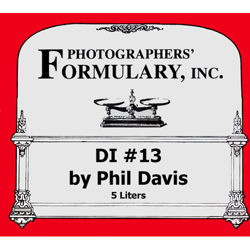 Photographers' Formulary DI-13 Developer for Black & White Film - Makes 5 Liters