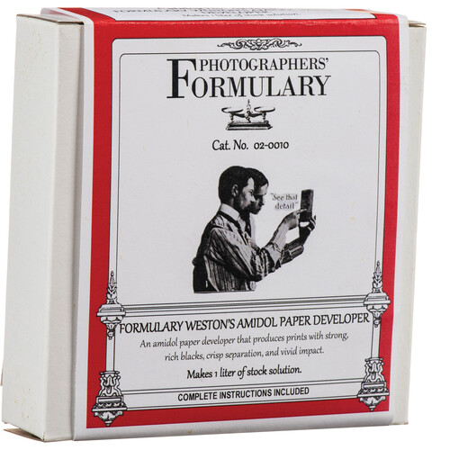 Photographers' Formulary Weston's Amidol Developer for Black & White Paper