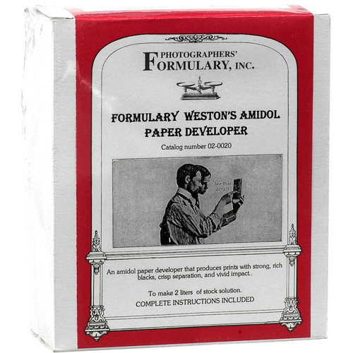Photographers' Formulary Weston's Amidol Developer for Black & White Paper