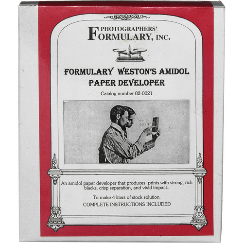 Photographers' Formulary Weston's Amidol Developer for Black & White Paper