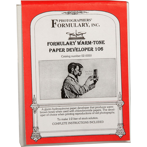 Photographers' Formulary 106 Developer for Black & White Paper