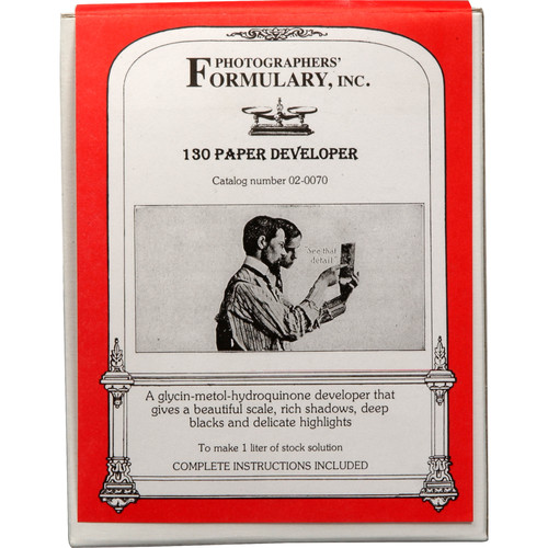 Photographers' Formulary 130 Developer for Black & White Paper (Makes 1 Liter)