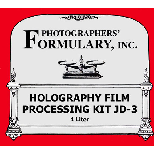 Photographers' Formulary JD-3 Holography Processing Kit for Black & White Film
