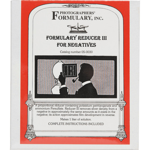 Photographers' Formulary Reducer III for Black & White Film - 3 Liter