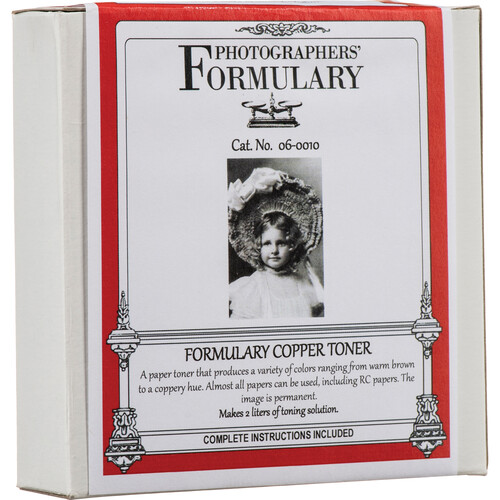 Photographers' Formulary Toner for Black & White Prints - Copper