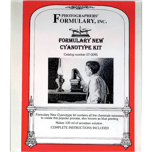 Photographers' Formulary New Cyanotype Kit - 100ml/Makes 50 8x10