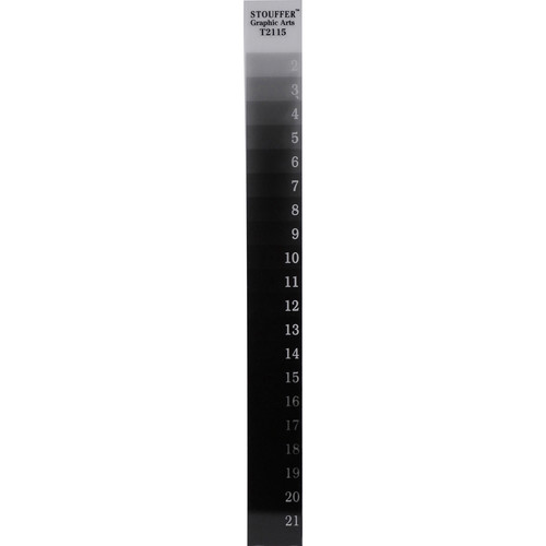 Photographers' Formulary 21 Step Sensitivity Guide