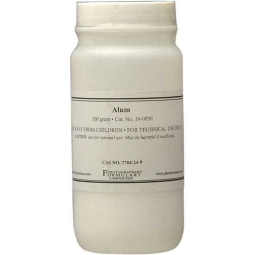 Photographers' Formulary Potassium Alum - 100 Grams