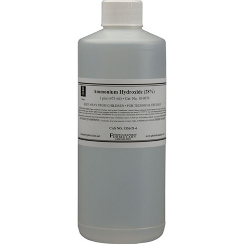 Photographers' Formulary 28% Ammonia - 1 Pint