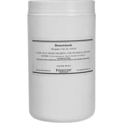 Photographers' Formulary Benzotriazole (Anti-Fog #1) - 100 Grams