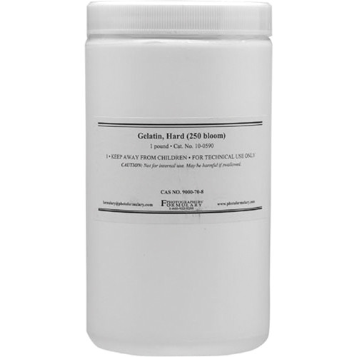 Photographers' Formulary Gelatin (Hard 250 Bloom) - 1 Lb.