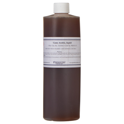 Photographers' Formulary Gum Arabic Liquid (16 oz 14 Baume)