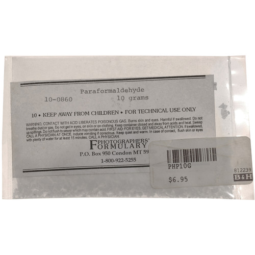 Photographers' Formulary Paraformaldehyde - 10 Grams