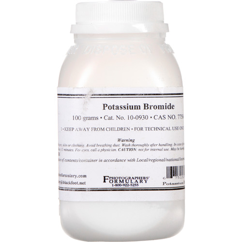 Photographers' Formulary Potassium Bromide (100g) 10-0930 100G