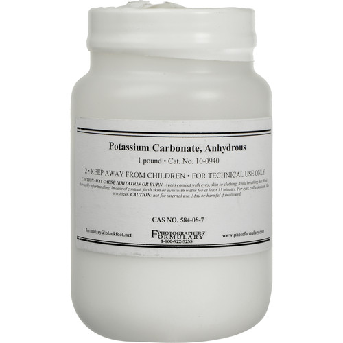 Photographers' Formulary Potassium Carbonate Anhydrous (1 lb)