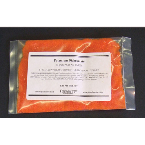 Photographers' Formulary Potassium Dichromate (Bichromate) - 10 Grams